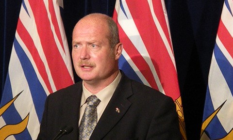 B.C. Health Minister Mike de Jong