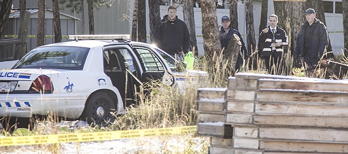 Independent Investigations Office investigators arrived on the scene of a police-involved shooting that occurred last night just outside Cranbrook city limits