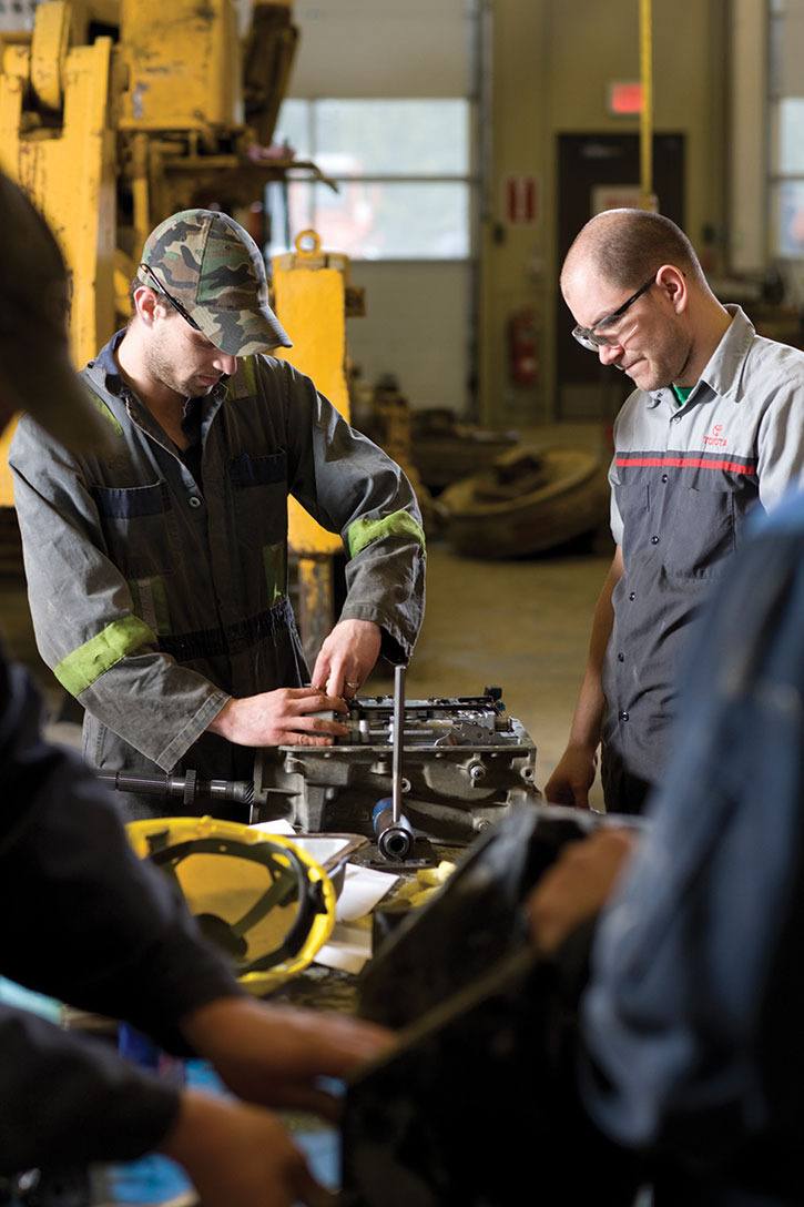 Heavy Duty Mechanics is one trade that participants will get a taste of in College of the Rockies’ Trades Exploration program.