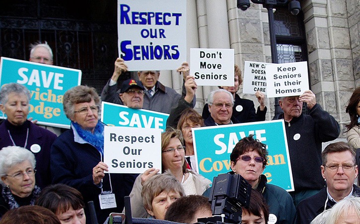 Seniors are dedicated voters and political parties are courting their support with promises to enhance pensions.