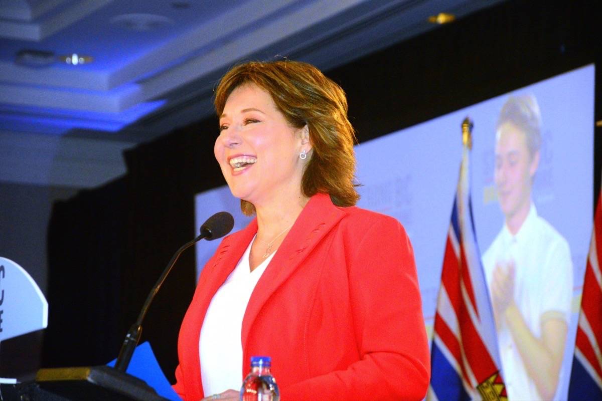 Christy Clark to stay on as B.C. premier