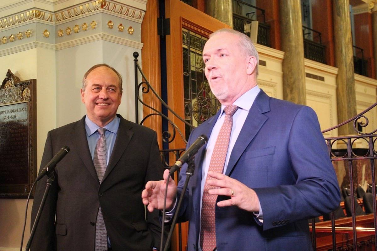 VIDEO: BC NDP and Green Party intend to form minority government