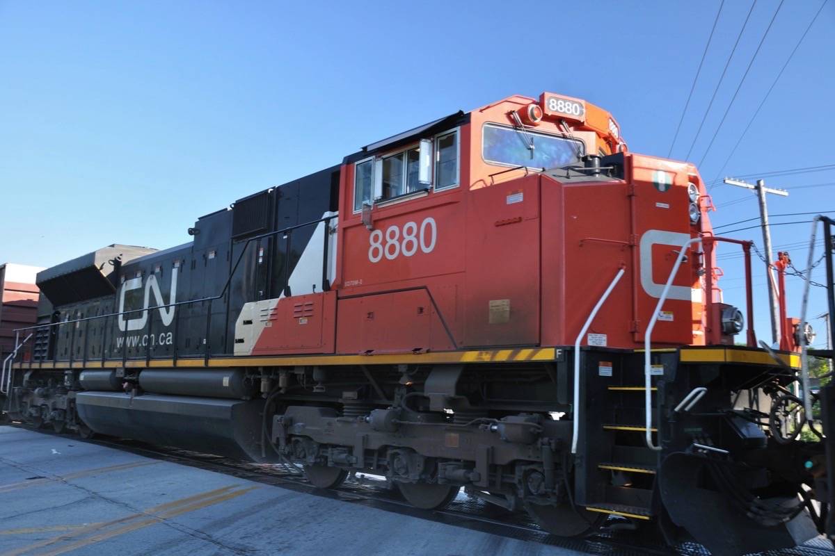 CN Rail employees could be on strike if negotiations don’t succeed. (Wikimedia Commons)