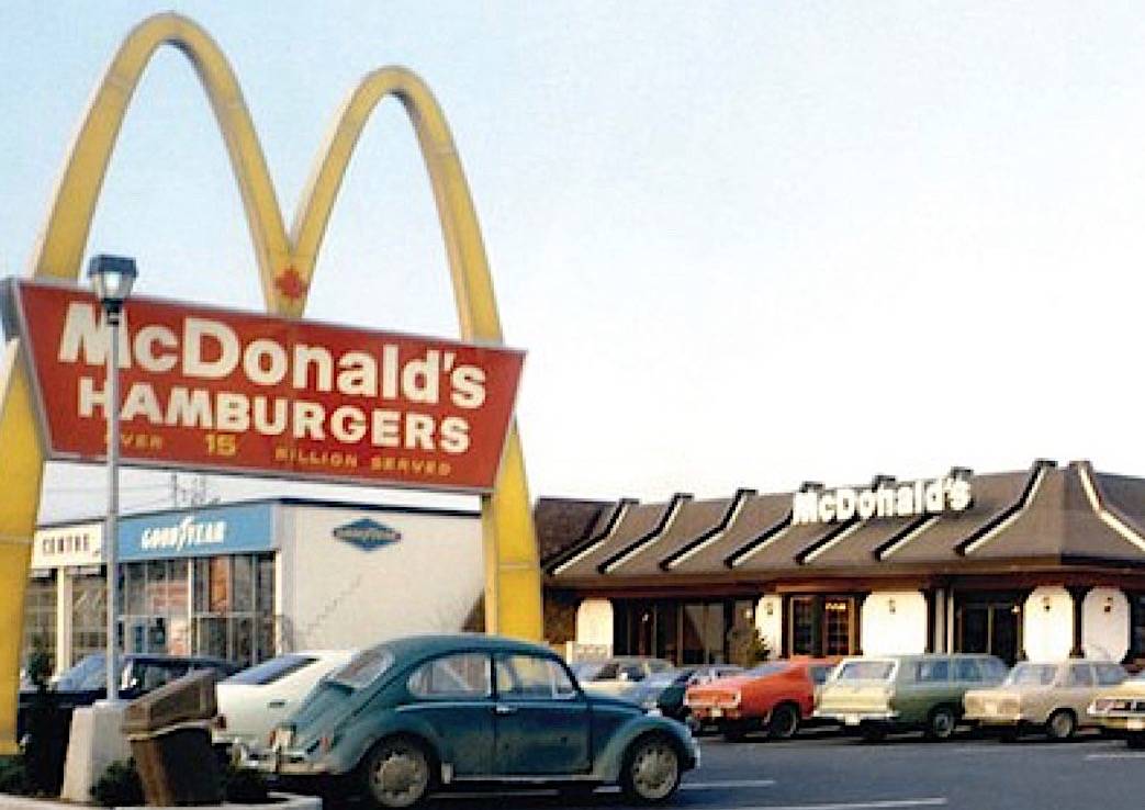 Original McDonald’s Canada location offering $0.67 hamburgers