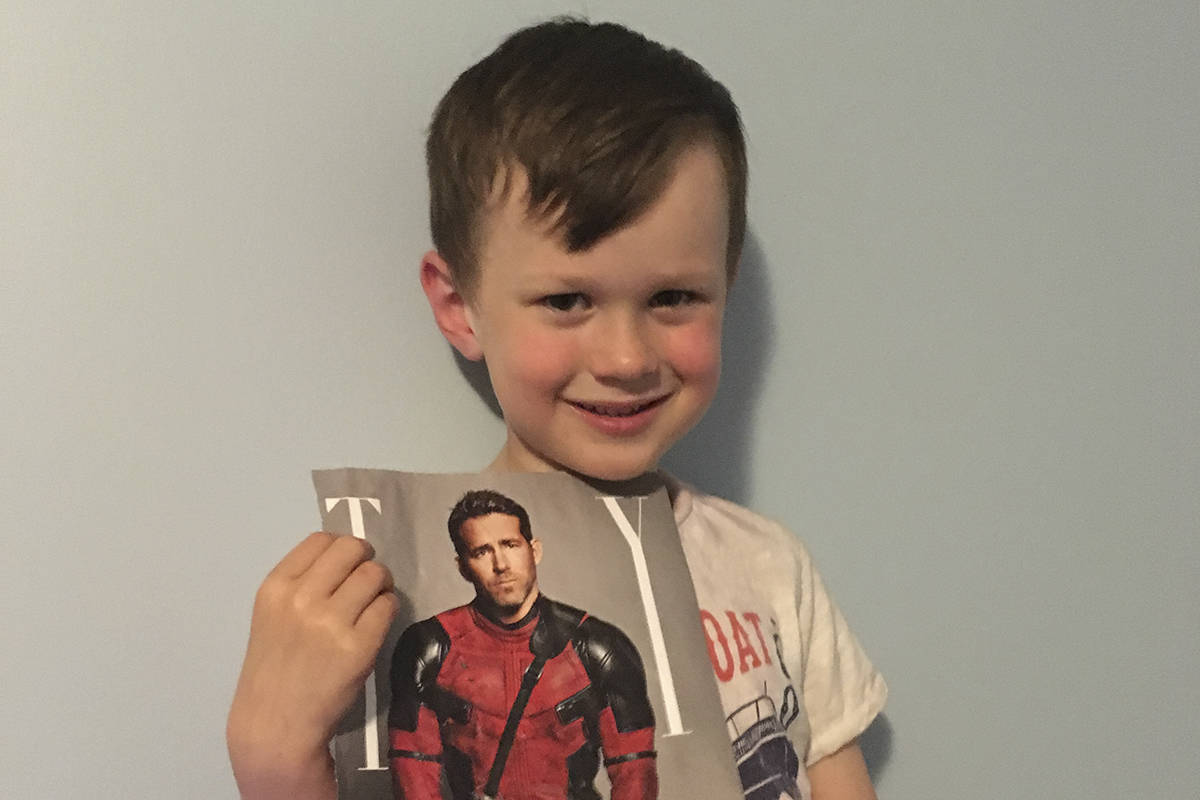 Five-year-old Victoria boy’s Deadpool pose goes viral