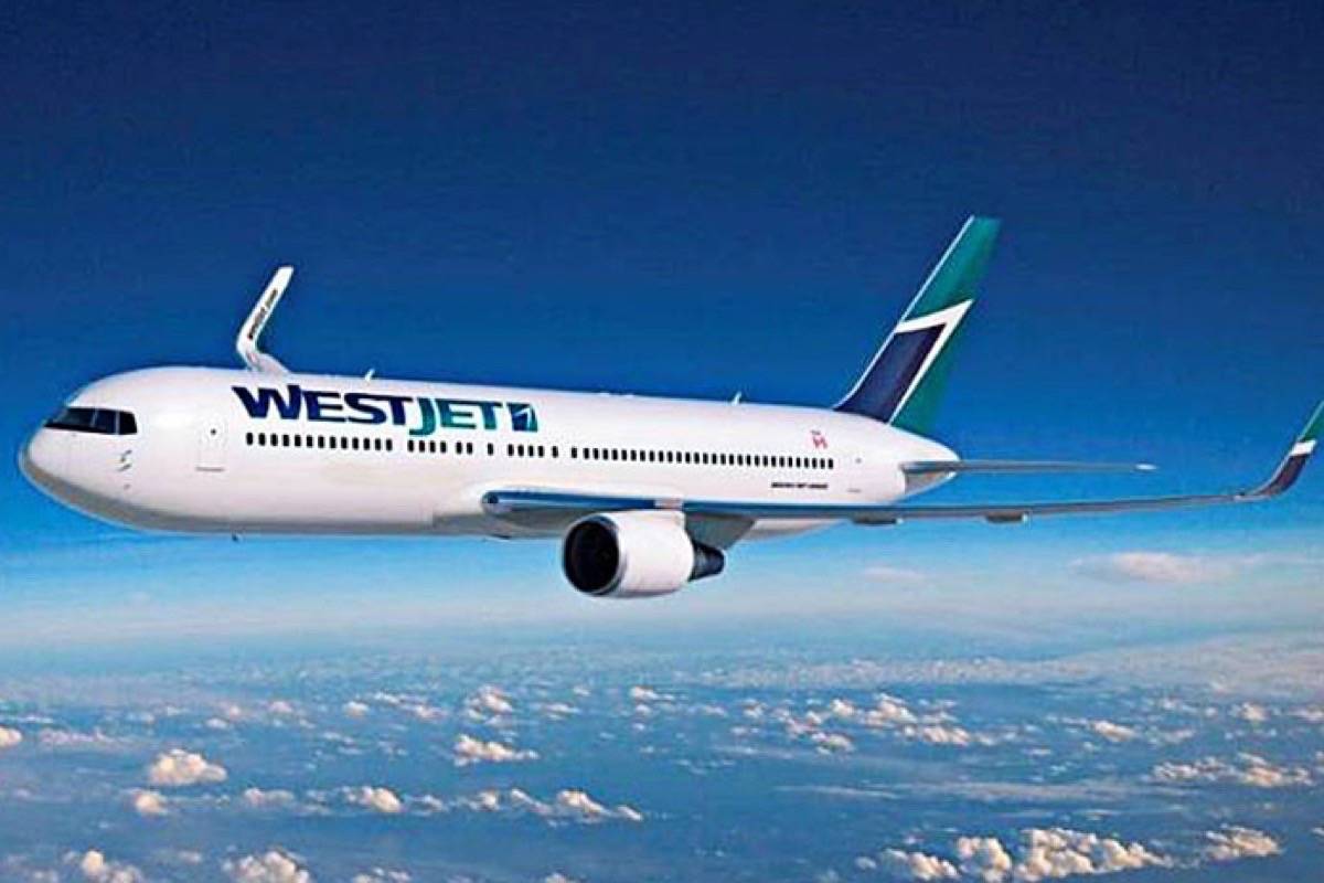 WestJet airlines. (WestJet.com)