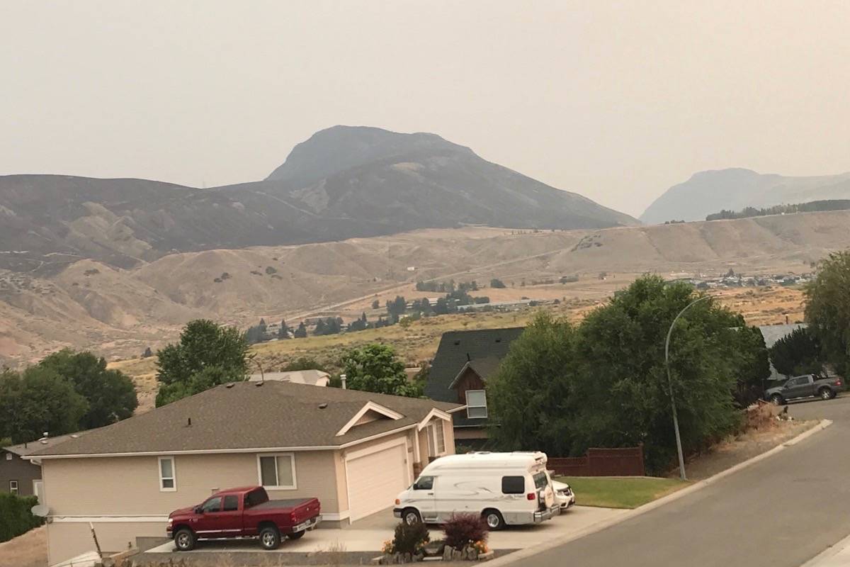 Heavy smoke form the Ashcroft Reserve fires still blankets the region. (Barbara Roden/Ashcroft-Cache Creek Journal)