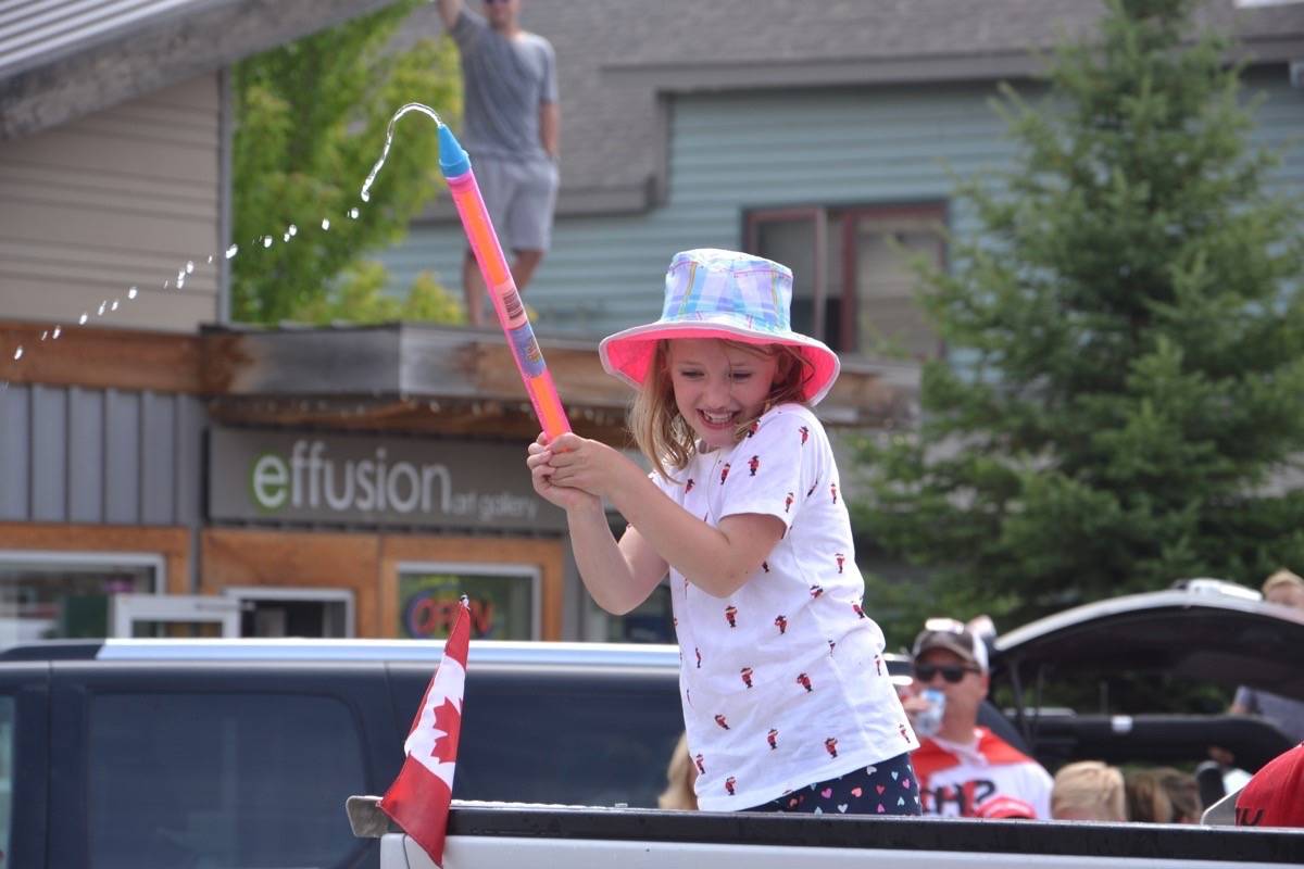 Canada Day 2017 parade in Invermere