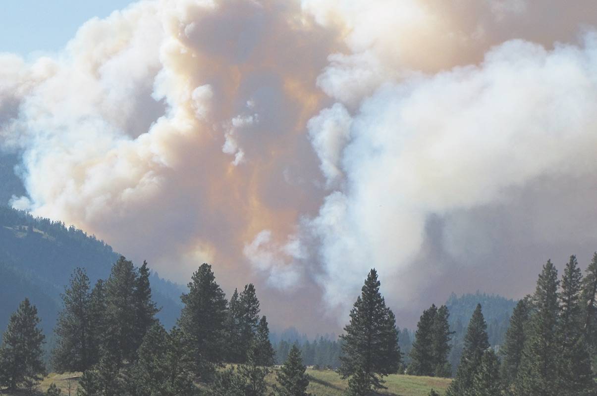 UPDATE: Princeton fire holds at 1,500 hectares