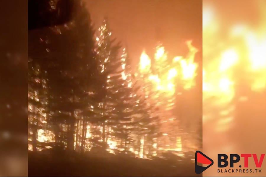 VIDEO: Inside a wildfire
