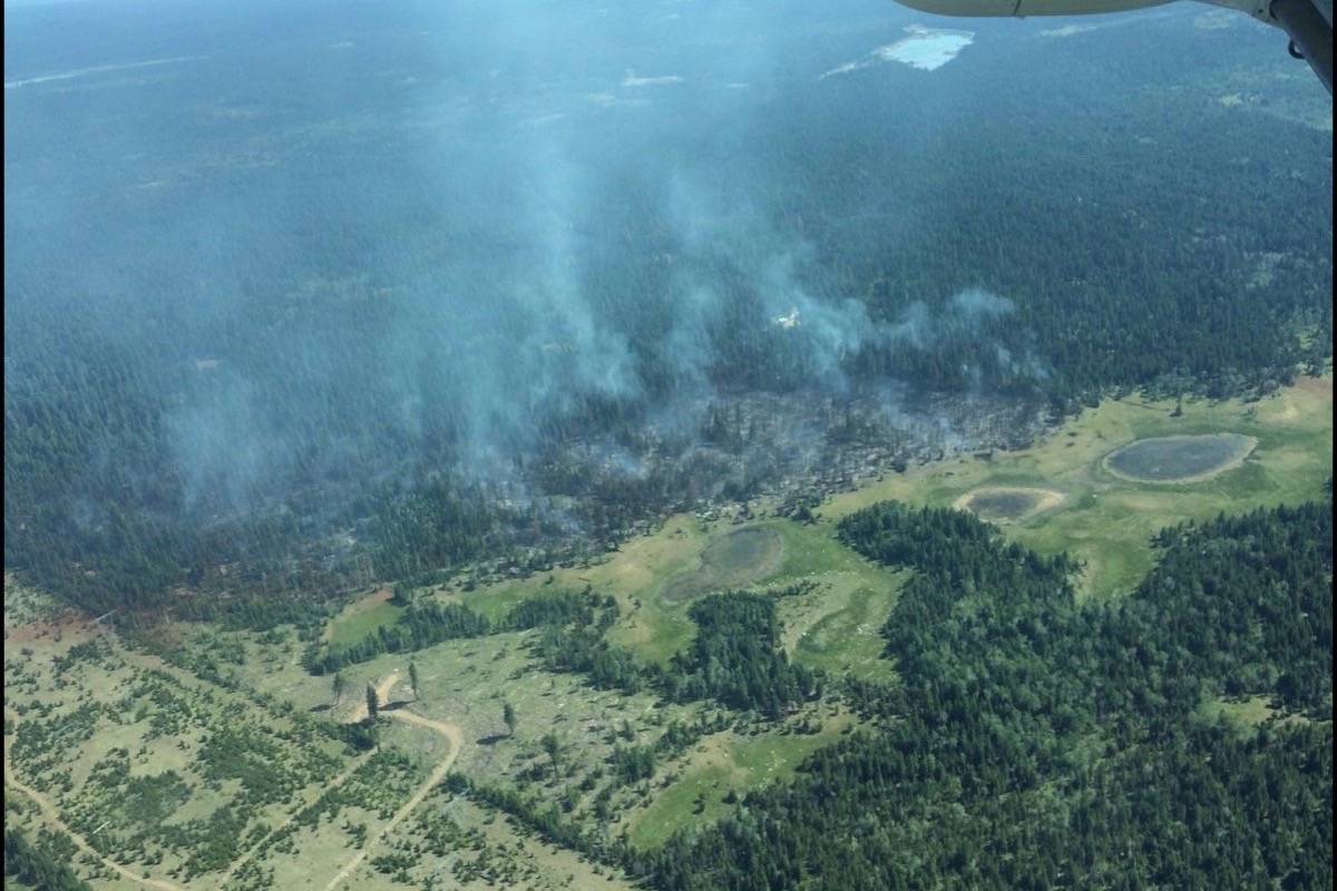 Wildfires are raging on in B.C.’s interior. (BC Wildfire Service)