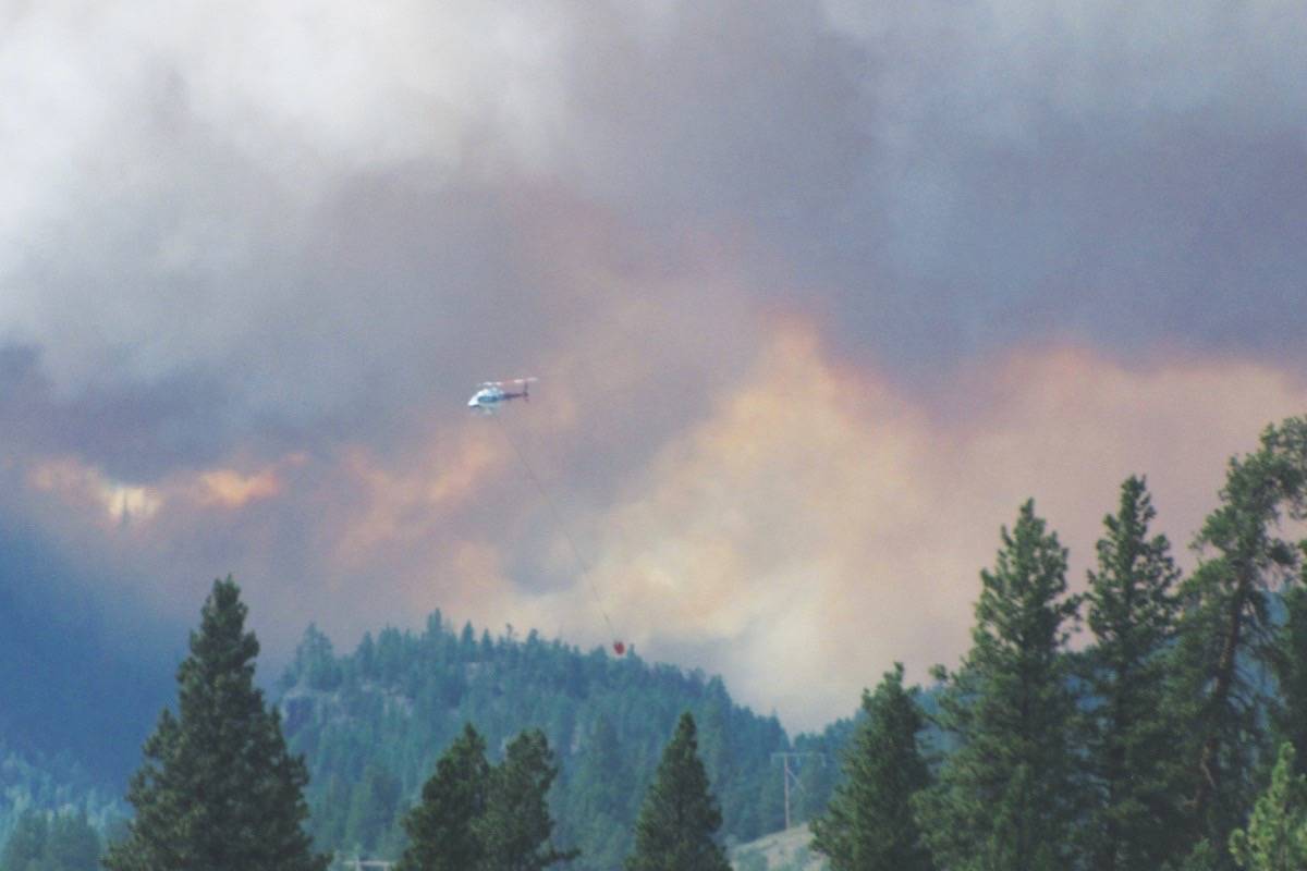 VIDEO: Fires near Quesnel remain steady