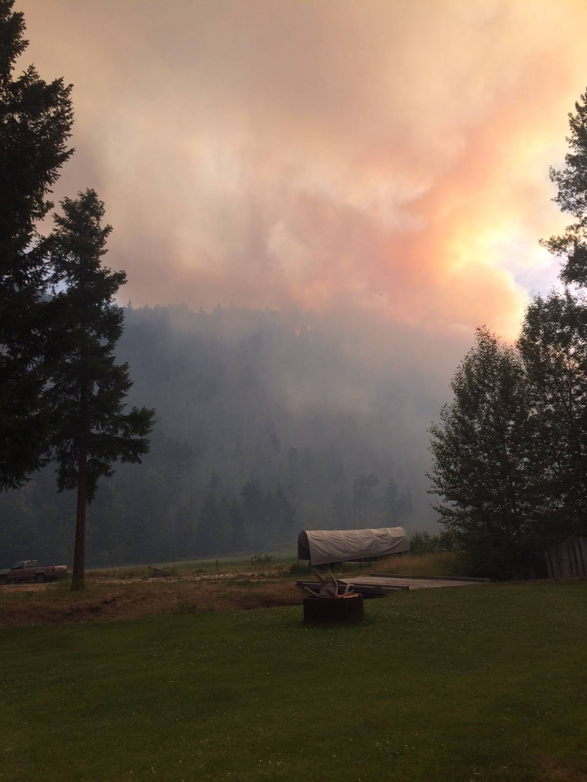 The Princeton fire in photos